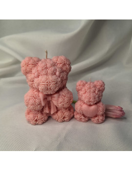 Zestaw Świec Sojowych – Misie II – akcandle