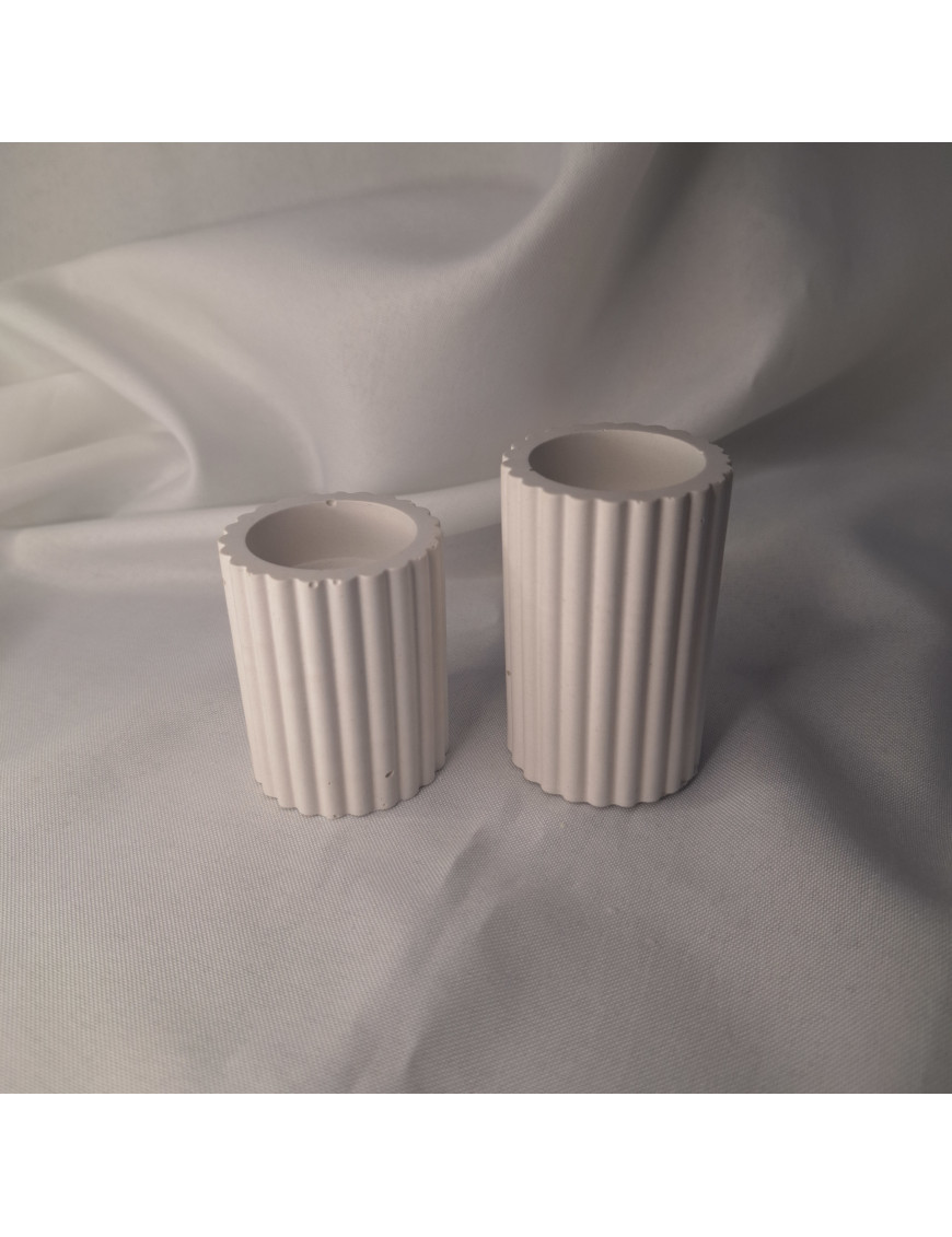 Galanteria gipsowa – Świeczniki Tealight (2) – akcandle