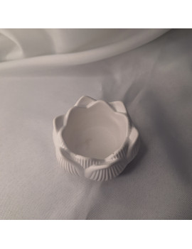 Galanteria gipsowa – Szkatułka / Świecznik Lotos – akcandle