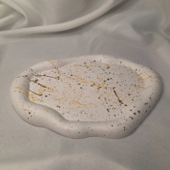 Galanteria gipsowa – Podstawka Splash – akcandle