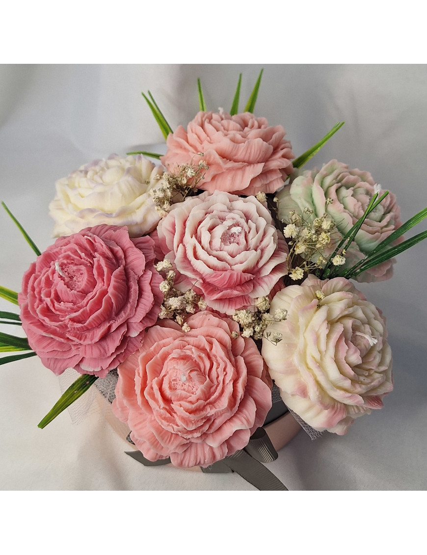 Świeca Sojowa typu Flower Box – Flower Box IV – akcandle