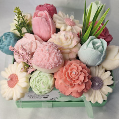 Świeca Sojowa typu Flower Box – Flower Box VI – akcandle