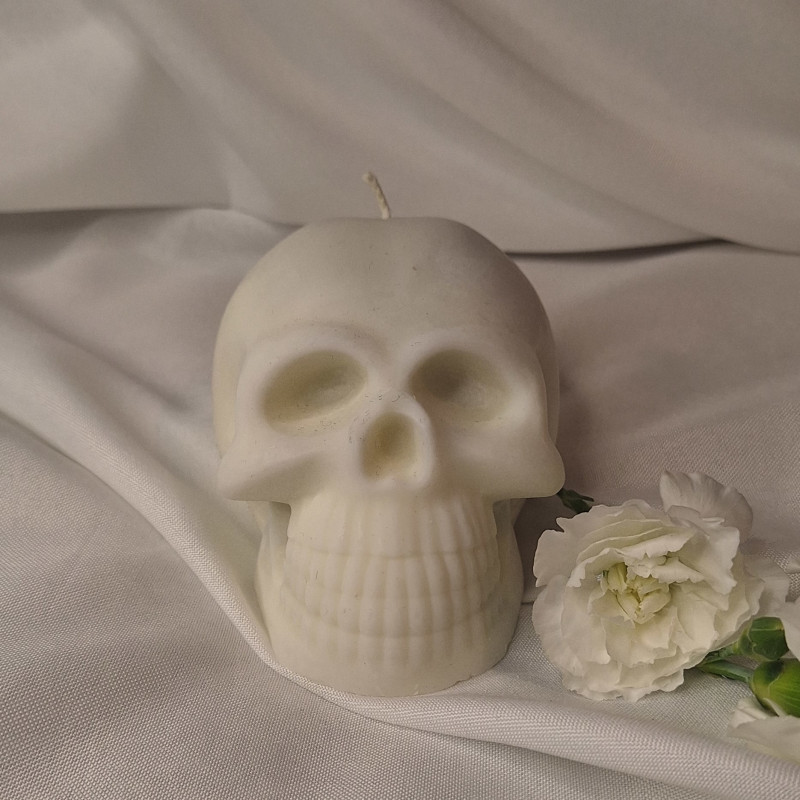 Świeca sojowa Świeca wolnostojąca – Czaszka – akcandle