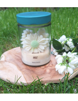 Świeca Sojowa w szklanej formie – Bez – akcandle