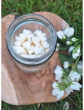 Świeca Sojowa w szklanej formie – Bez – akcandle