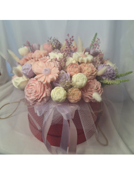 Świeca Sojowa typu Flower Box – Box Kwiatowy XXL – akcandle