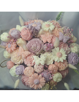 Świeca Sojowa typu Flower Box – Box Kwiatowy XXL – akcandle