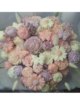 Świeca Sojowa typu Flower Box – Box Kwiatowy XXL – akcandle