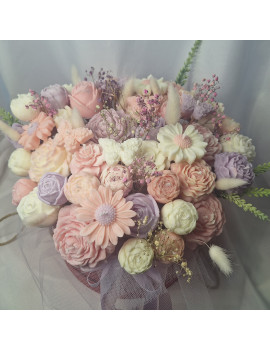 Świeca Sojowa typu Flower Box – Box Kwiatowy XXL – akcandle