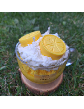 Świeca Sojowa w szklanej formie – Cytrynka – akcandle