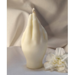 Świeca sojowa Świeca wolnostojąca – Hand – akcandle