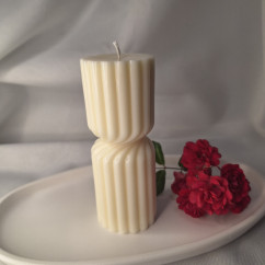 Świeca Sojowa Wolnostojąca – Spiral Premium M – akcandle