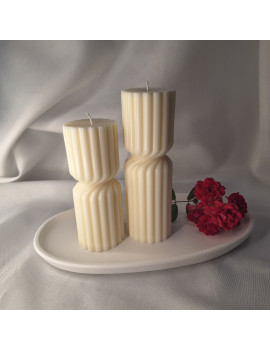 Zestaw Świec Sojowych – Spiral Premium – akcandle