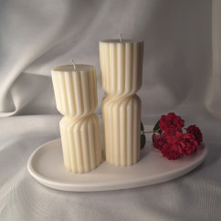 Zestaw Świec Sojowych – Spiral Premium – akcandle