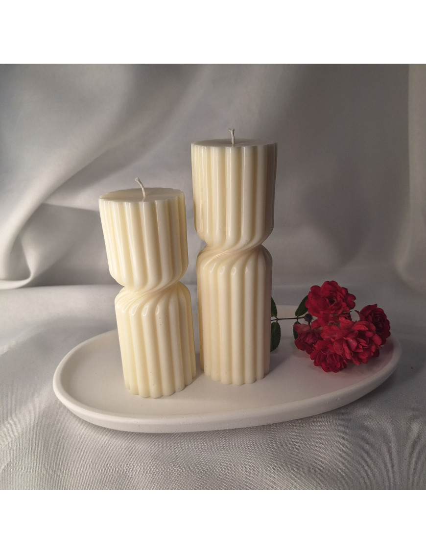 Zestaw Świec Sojowych – Spiral Premium – akcandle