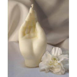 Świeca sojowa Świeca wolnostojąca – Hand – akcandle