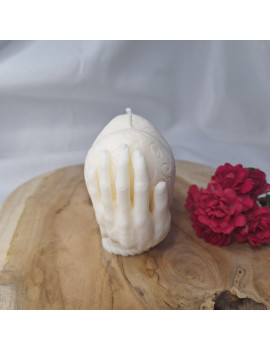 Świeca Sojowa Wolnostojąca – Serce w Dłoni – akcandle