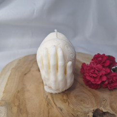 Świeca Sojowa Wolnostojąca – Serce w Dłoni – akcandle