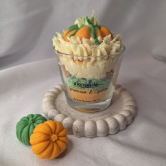 Świeca Sojowa w szklanej formie – Jesienny Deser – akcandle