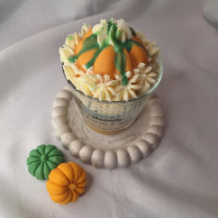 Świeca Sojowa w szklanej formie – Jesienny Deser – akcandle