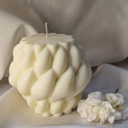 Świeca Sojowa Wolnostojąca - Włóczka - akcandle