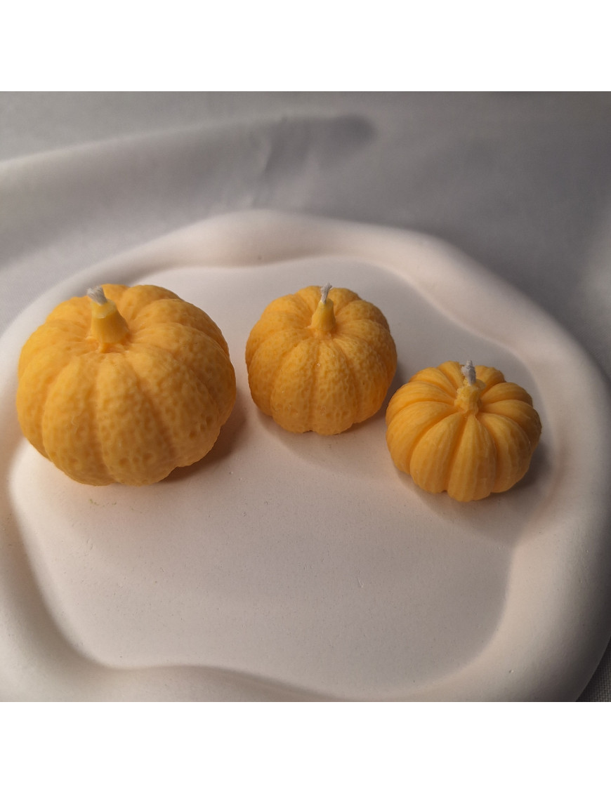 Zestaw Świec Sojowych – Dynie Komplet – akcandle