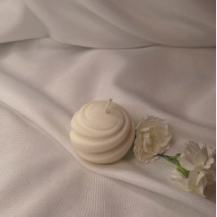 Świeca sojowa Świeca wolnostojąca – Spiral Kula – akcandle