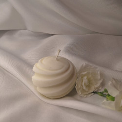 Świeca sojowa Świeca wolnostojąca – Spiral Kula – akcandle