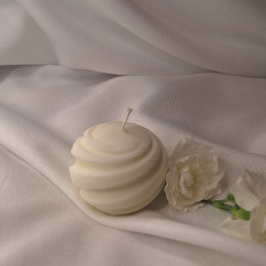Świeca sojowa Świeca wolnostojąca – Spiral Kula – akcandle