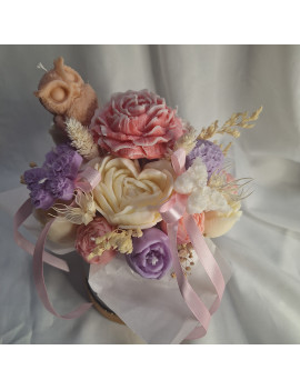 Świeca Sojowa typu Flower Box – Flower Box Duży – akcandle