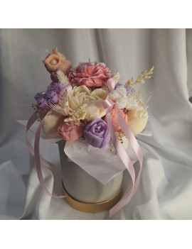 Świeca Sojowa typu Flower Box – Flower Box Duży – akcandle