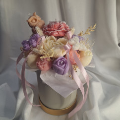 Świeca Sojowa typu Flower Box – Flower Box Duży – akcandle