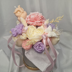 Świeca Sojowa typu Flower Box – Flower Box Duży – akcandle