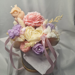 Świeca Sojowa typu Flower Box – Flower Box Duży – akcandle