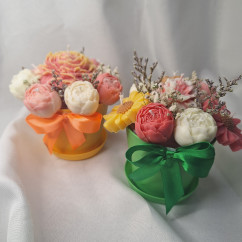 Świeca Sojowa typu Flower Box – Flower Box Mini – akcandle