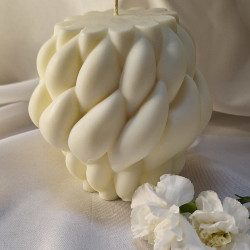 Świeca Sojowa Wolnostojąca - Włóczka - akcandle