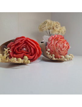 Świeca Sojowa Wolnostojąca – Kwiat – akcandle