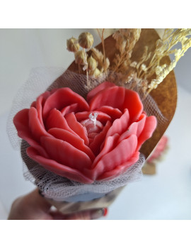 Świeca Sojowa Wolnostojąca – Kwiat – akcandle