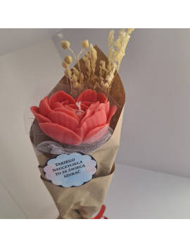 Świeca Sojowa Wolnostojąca – Kwiat – akcandle