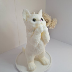 Świeca Sojowa Wolnostojąca – Kot XXL – akcandle