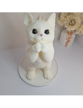 Świeca Sojowa Wolnostojąca – Kot XXL – akcandle