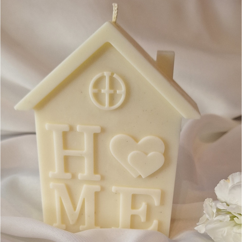 Świeca Sojowa Wolnostojąca - Domek - akcandle