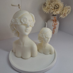 Świeca Sojowa Wolnostojąca – Flower Girl XXL – akcandle