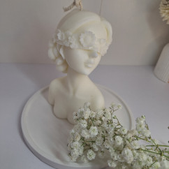 Świeca Sojowa Wolnostojąca – Flower Girl XXL – akcandle