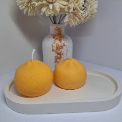 Świeca Sojowa Wolnostojąca – Mandarynki – akcandle