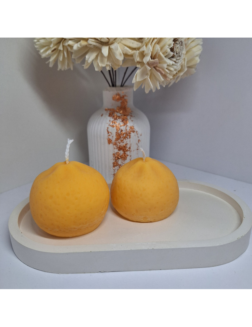 Świeca Sojowa Wolnostojąca – Mandarynki – akcandle