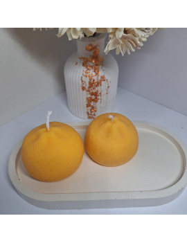 Świeca Sojowa Wolnostojąca – Mandarynki – akcandle