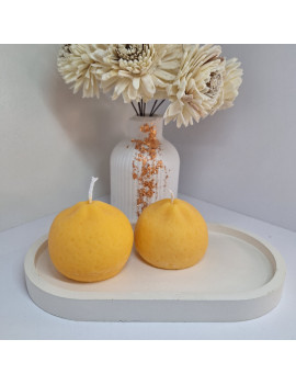 Świeca Sojowa Wolnostojąca – Mandarynki – akcandle