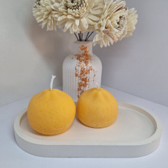 Świeca Sojowa Wolnostojąca – Mandarynki – akcandle