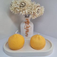 Świeca Sojowa Wolnostojąca – Mandarynki – akcandle